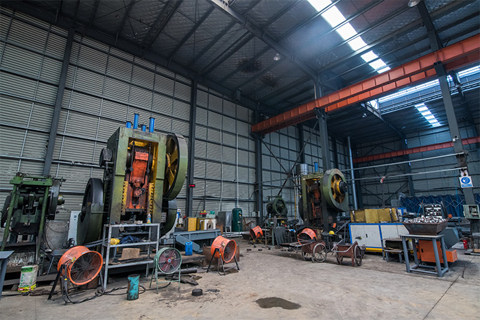 定西网架配件-锥头加工车间